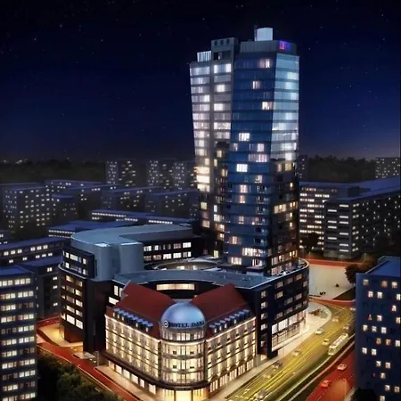Hanza Tower Gold-24 Exclusive Jacussi & Sauna & Pool